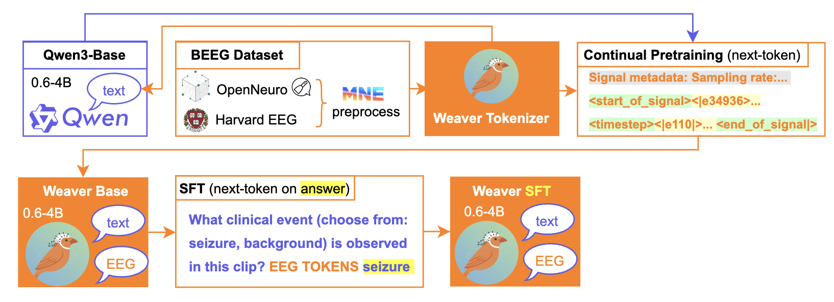Dissecting EEG-Language Models: Token Granularity, Model Size, and Cross-Site Generalization